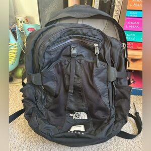 Well loved north face backpack